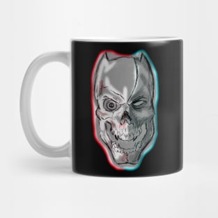 Silver Skull Mug